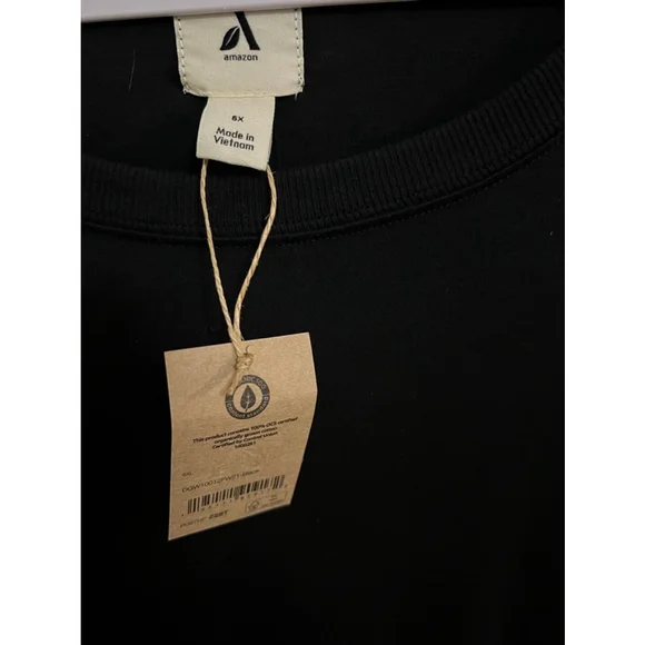 Amazon Essentials Women's Organic Cotton Fit and Flare Dress NWT 6X - Picture 12 of 13